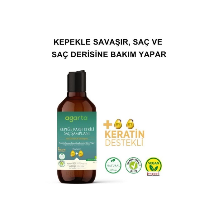 Doğal Kepeğe Karşı Şampuan 400 ml