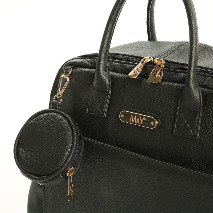 Maia Anne Bebek Bakım Sırt Çantası 7310 Siyah