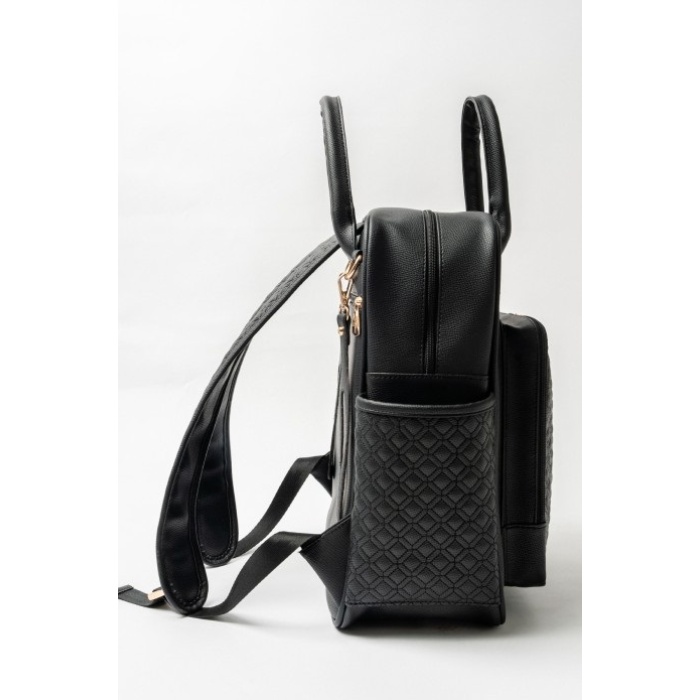 Anne Bebek Bakım Sırt Çantası 7350 Siyah