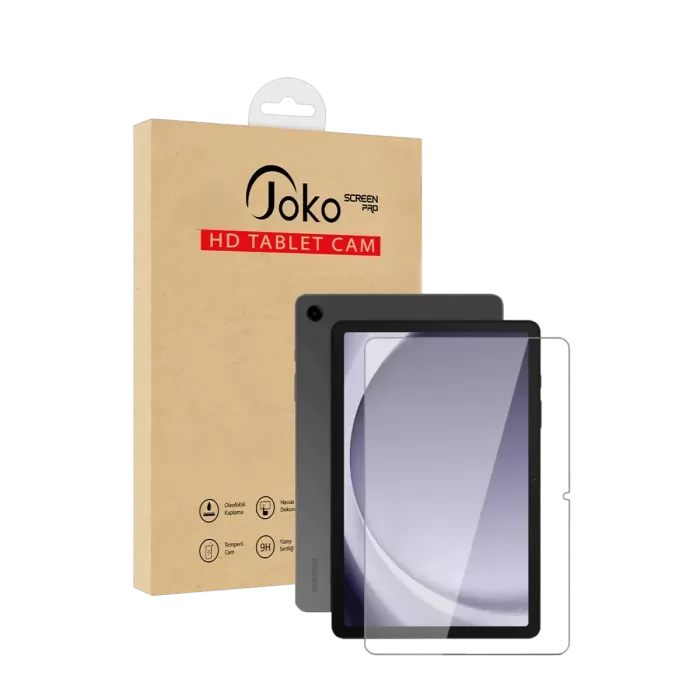 Joko Samsung Galaxy Tab A9 HD Tablet Cam Ekran Koruyucu - Şeffaf