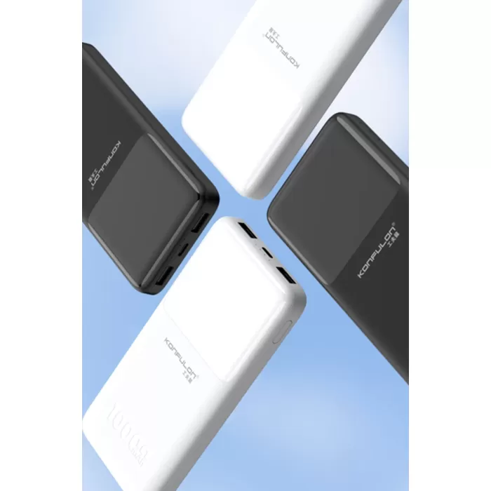 Konfulon A35 10.000 mAh 15W Mini Powerbank - Siyah