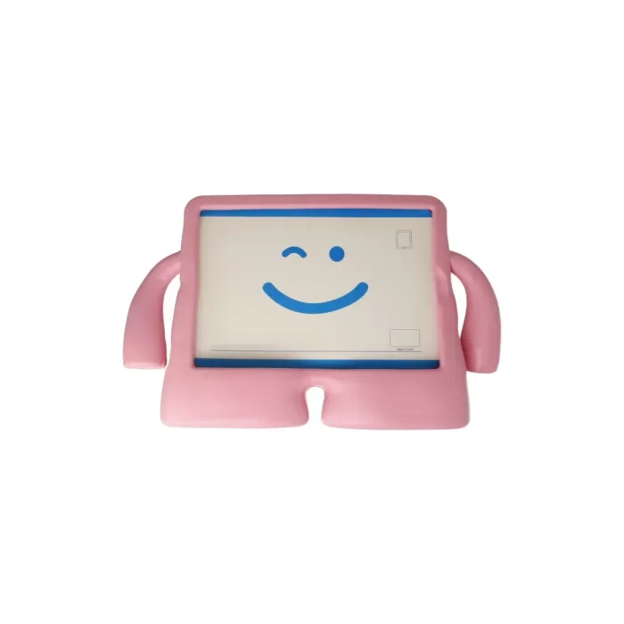 Newface Apple iPad Pro 13 (2024) Karakter Tablet Silikon - Açık Pembe