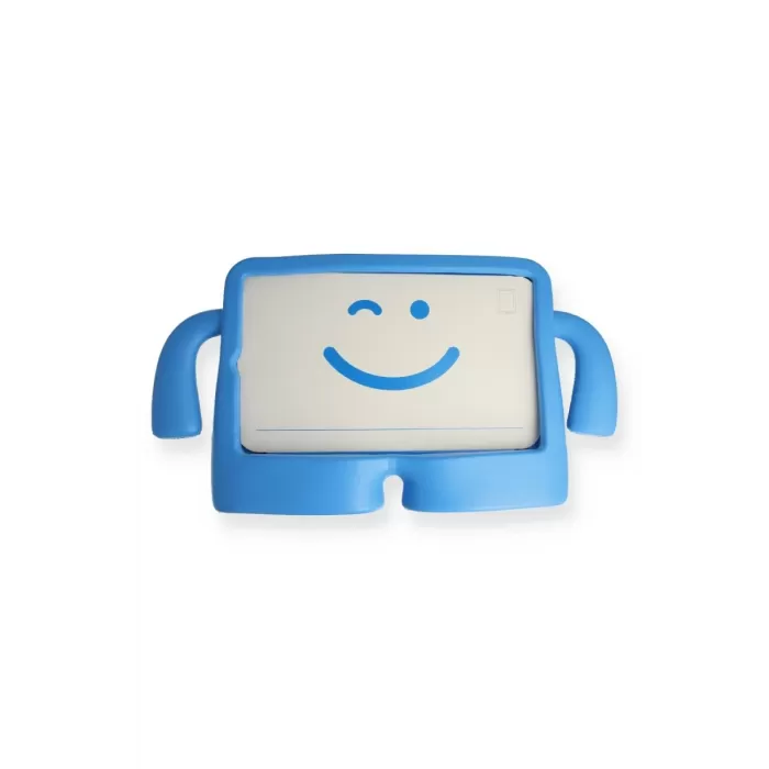 Newface Apple iPad Pro 13 (2024) Karakter Tablet Silikon - Mavi