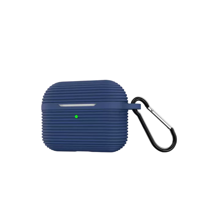 Newface Airpods Pro 3 (3.nesil) Raven Silikon Kılıf - Lacivert