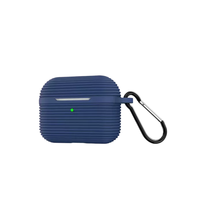 Newface Airpods Pro 3 (3.nesil) Raven Silikon Kılıf - Lacivert