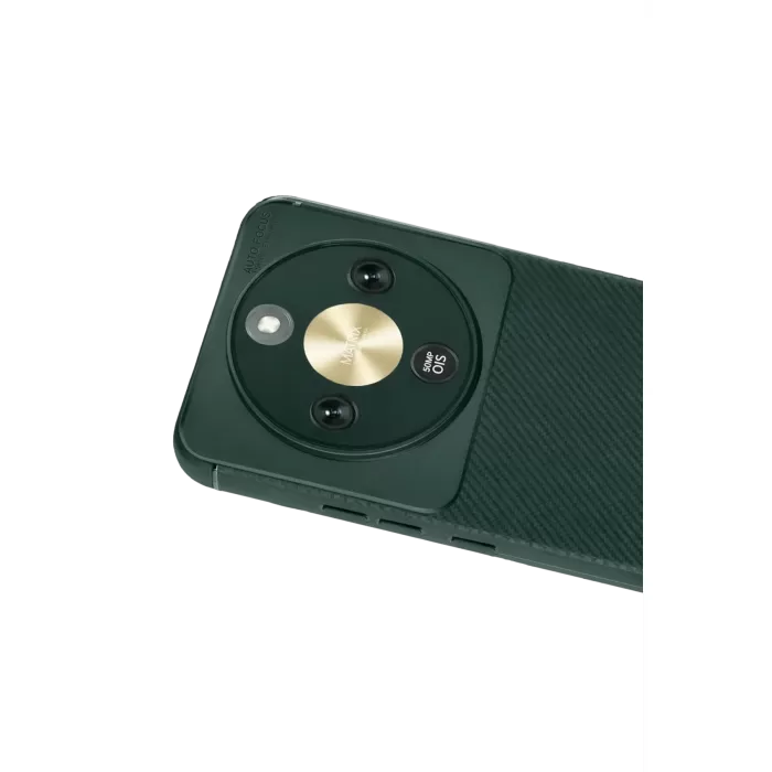 Newface Huawei Honor Magic 8 Lite Auto Focus Karbon Kapak - Koyu Yeşil