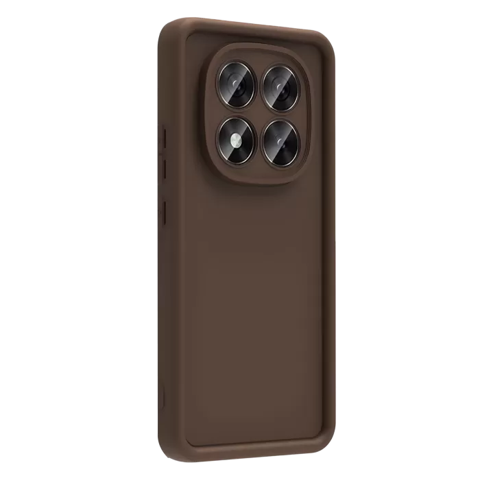 Newface Xiaomi Redmi Note 15 4G Viera Silikon - Kahverengi