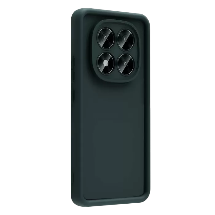 Newface Xiaomi Redmi Note 15 4G Viera Silikon - Koyu Yeşil