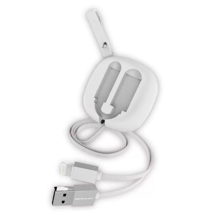 Konfulon S80 Lightning Kablo iphone Uyumlu 20cm-1M 2A - Beyaz