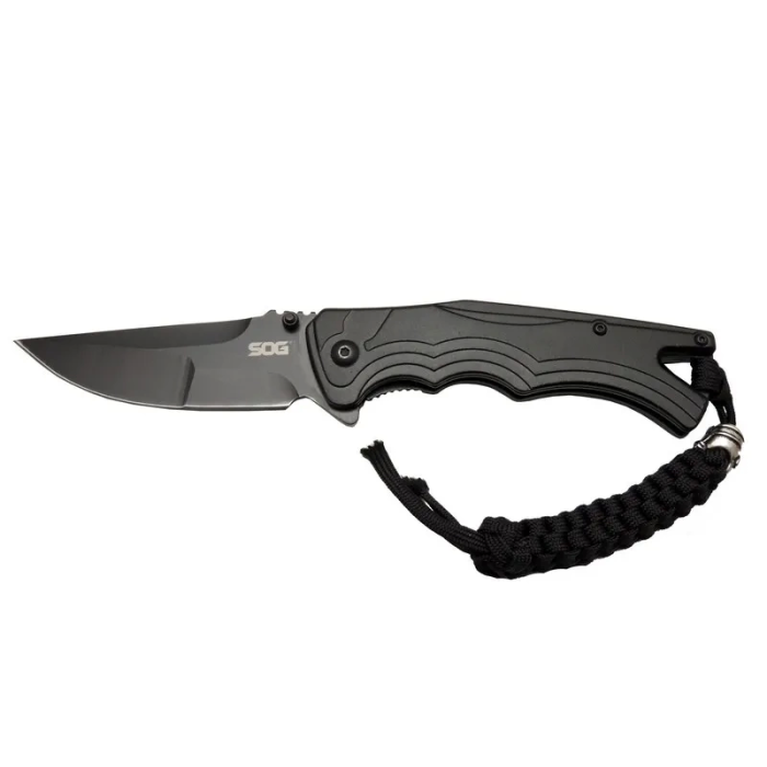 Tighe Fifhter Brt 863bk Siyah Kamp Çakı 21cm - Yarı Otomatik, İpli, Kemerlikli
