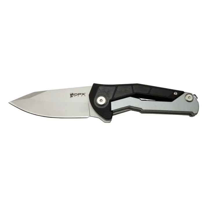 Dpxgear Sugga 915b Bk Siyah Ampamp Beyaz Kamp / Outdoor Çakı 17,5cm - Yarı Otomatik, Kemerlikli, Kutulu