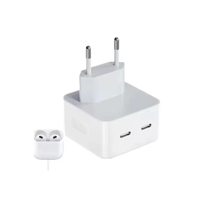 Usb Portu Hızlı Şarj Aleti Taşınabilir Pd 3.0 35w Cep Telefonu Şarj Adaptörü Usb-c Port