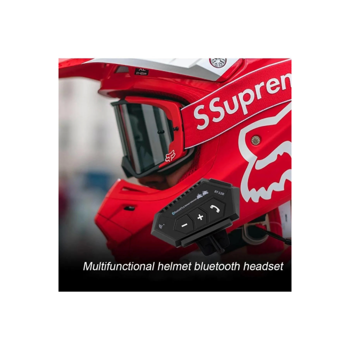 Bt-12b 2 Binici Eşleşme Özellıklı Motosiklet Bluetooth Intercom
