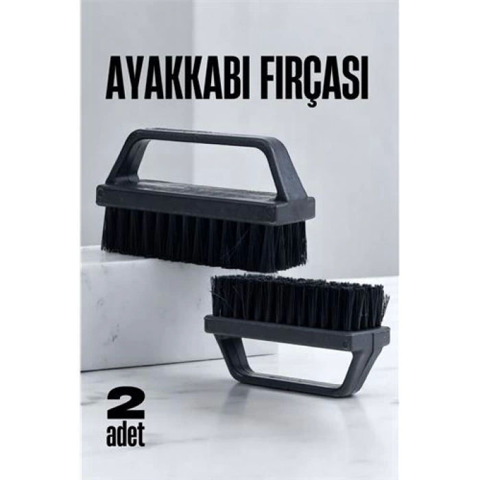 BFS Sert Kıllı Ayakkabı Fırçası - Leke Çıkarıcı Elbise Fırçası 2 ADET