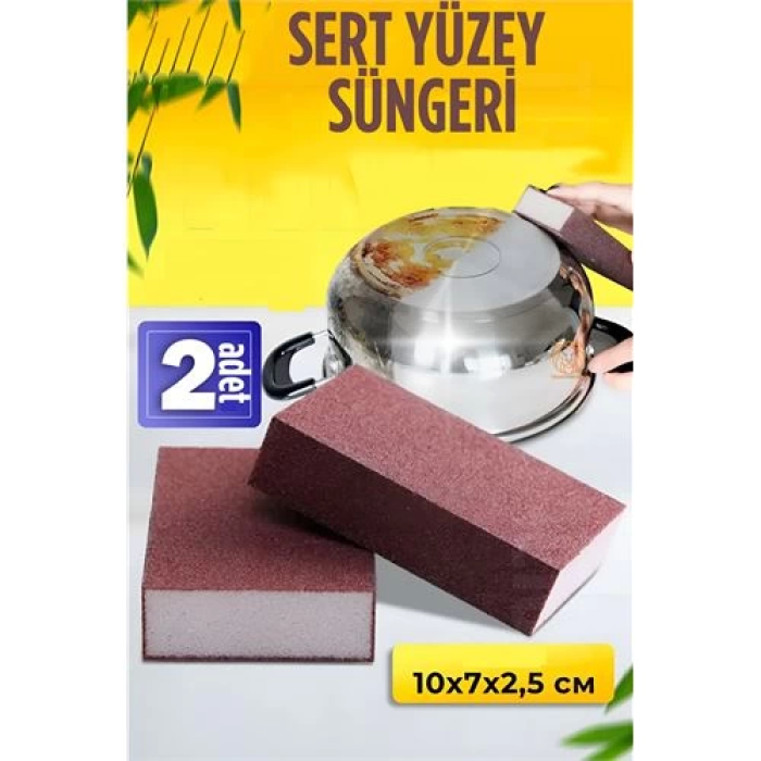 BFS Nano Metal Ahşap Sert Yüzey Temizlik Süngeri 2 ADET