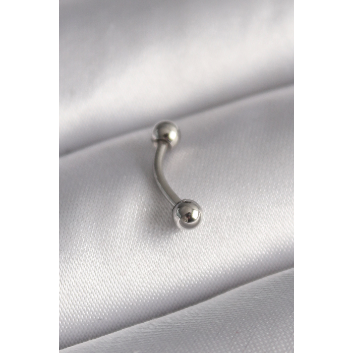 BFS 316L Çelik Gümüş Renk Topçuk Model Piercing