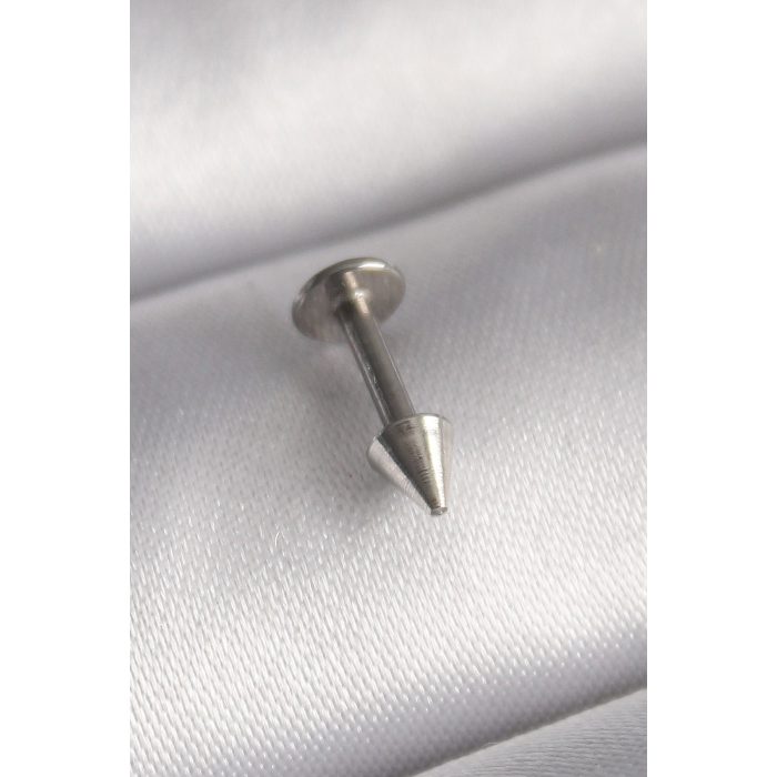BFS 316L Çelik Gümüş Renk Çivi Model Piercing