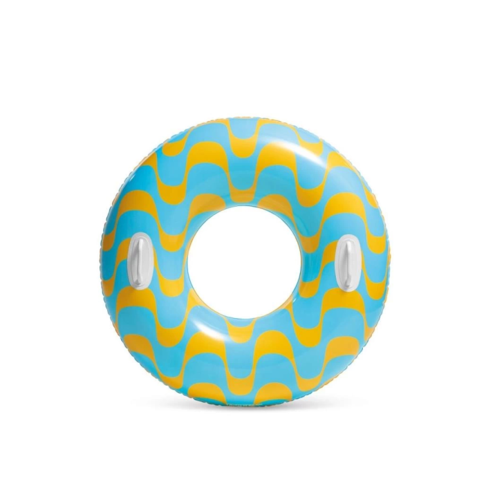 BFS Nessiworld 59256 Tutamaçlı Girdap Halkaları Desenli Simit 91 cm
