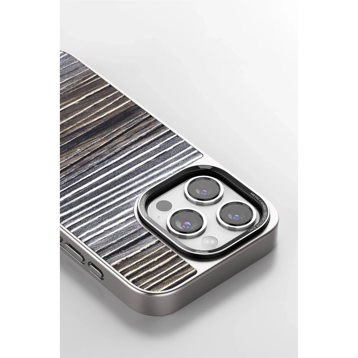 BFS  iPhone 14 Pro Wave Kapak - Kahverengi