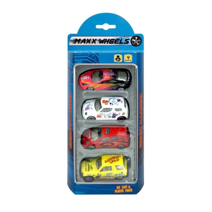BFS   Street Machine 4lü Mini Araçlar