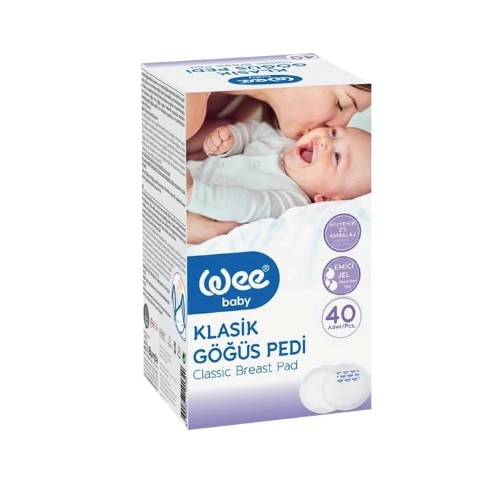 BFS   Wee Baby Klasik Göğüs Pedi 40 Adet 132