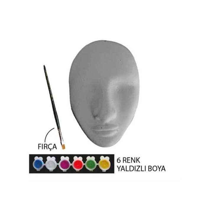 BFS   KM5308 Karton Maske Boyama Seti -Kumtoys
