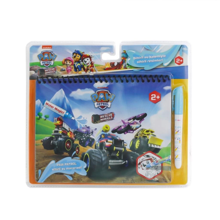 BFS   BK009 Paw PEtrol Sihirli Boyama Kitabı -Gepettoys