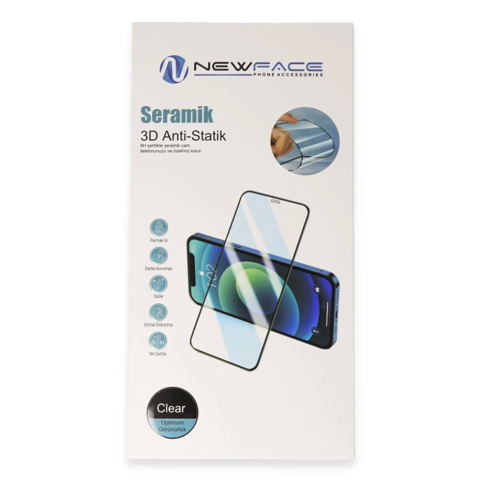 BFS  Oppo Reno 11F 3D Antistatik Seramik Nano Ekran Koruyucu