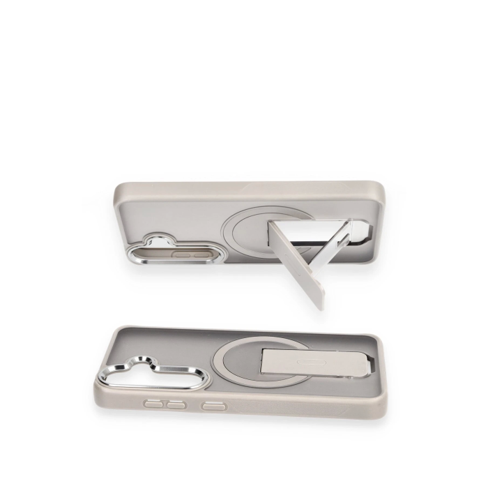 BFS  Samsung Galaxy S24 Tork Magsafe Standlı Kapak - Siyah