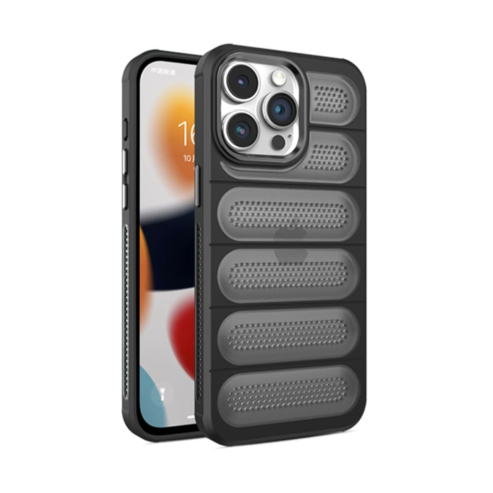 BFS  iPhone 14 Pro Kılıf Airmax Silikon Kapak - Siyah