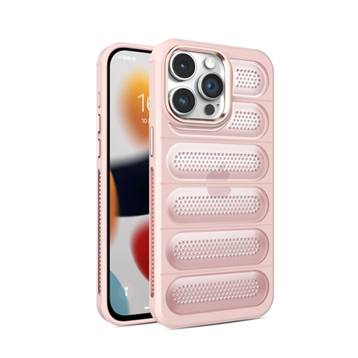 BFS  iPhone 14 Pro Kılıf Airmax Silikon Kapak - Pembe