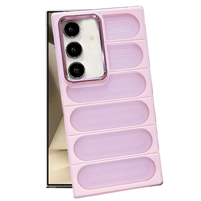 BFS  Samsung Galaxy S24 Kılıf Airmax Silikon Kapak - Pembe
