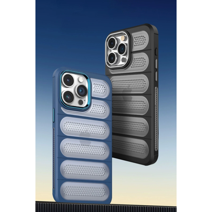 BFS  Samsung Galaxy S24 Ultra Kılıf Airmax Silikon Kapak - Lacivert