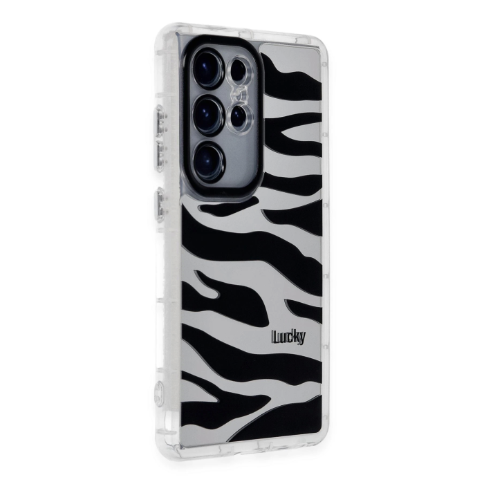 BFS  Samsung Galaxy S24 Ultra Kılıf Reflexion Desenli Kapak - Desen 9