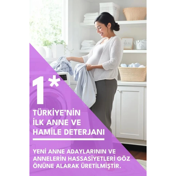 BFS   Minoris MOM Organik Sıvı Çamaşır Deterjanı 1 Lt 50 Yıkama
