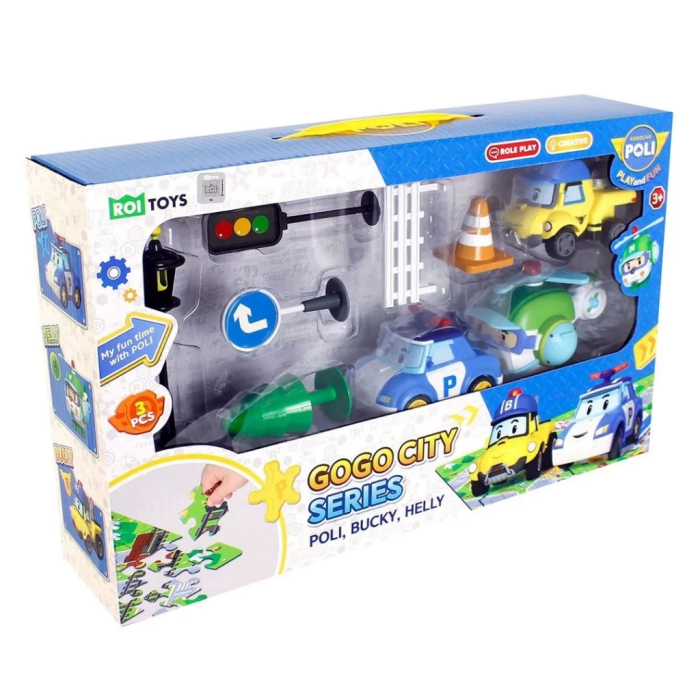 BFS   Robocar Poli Gogo City Series Oyun Seti