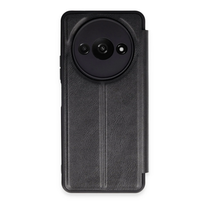 BFS  Xiaomi Redmi A3 4G Kılıf Flip Cover - Siyah