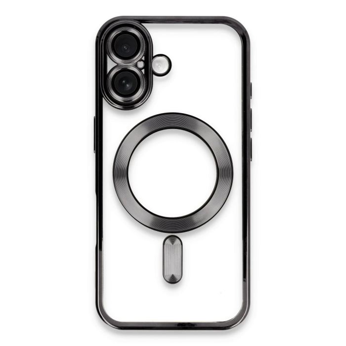 BFS  iPhone 16 Plus Kılıf Kross Magneticsafe Kapak - Siyah