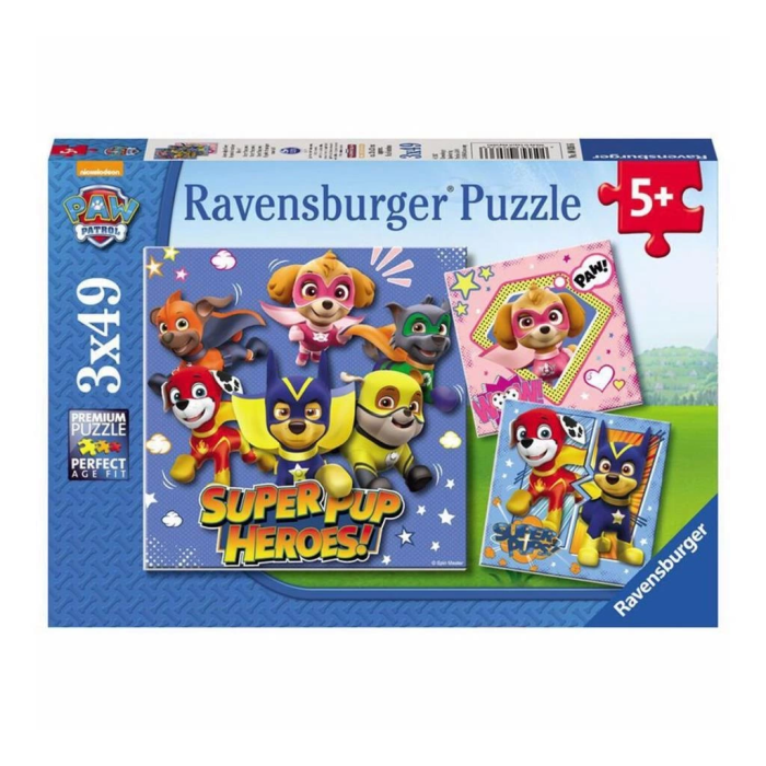 BFS   80366 Paw Patrol 3x49 parça Ravensburger Puzzle