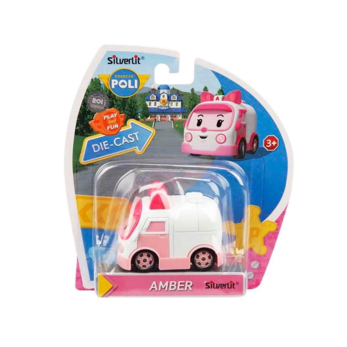BFS   Robocar Poli Metal Araç Karakter Figür Amber