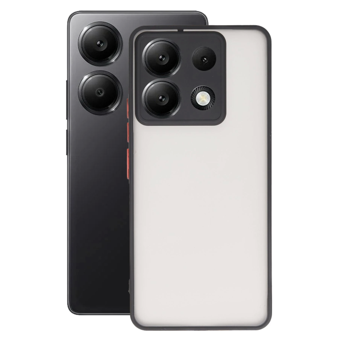 BFS  Xiaomi Redmi Note 13 5G Kılıf Montreal Silikon Kapak - Kırmızı