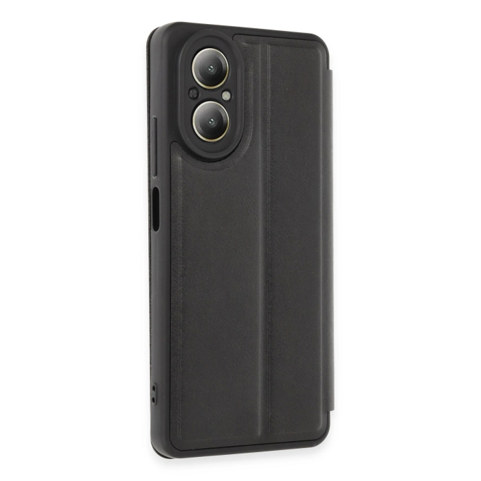 BFS  Realme 12 Lite Kılıf Flip Cover - Siyah