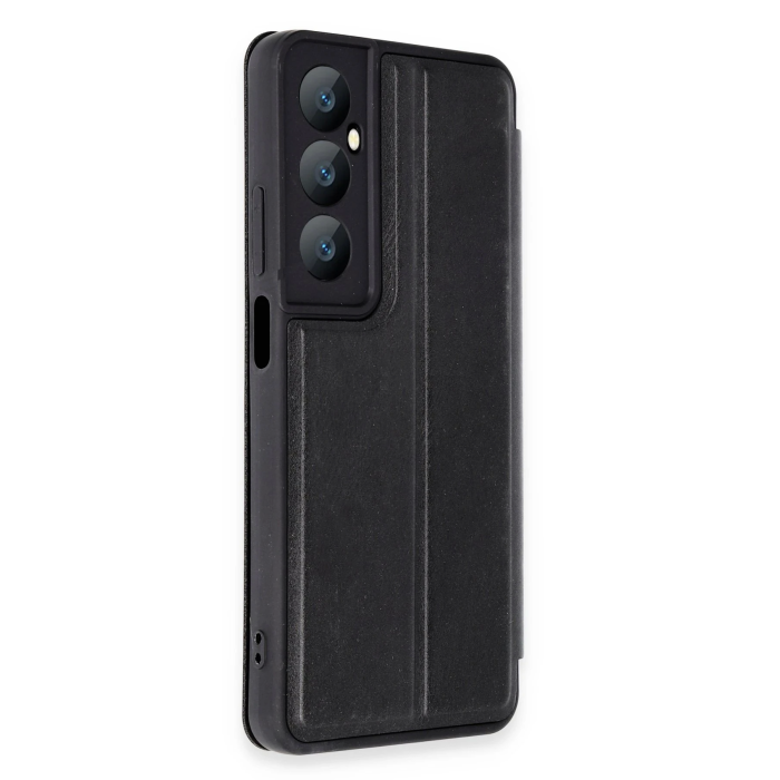 BFS  Realme C65 Kılıf Flip Cover - Siyah