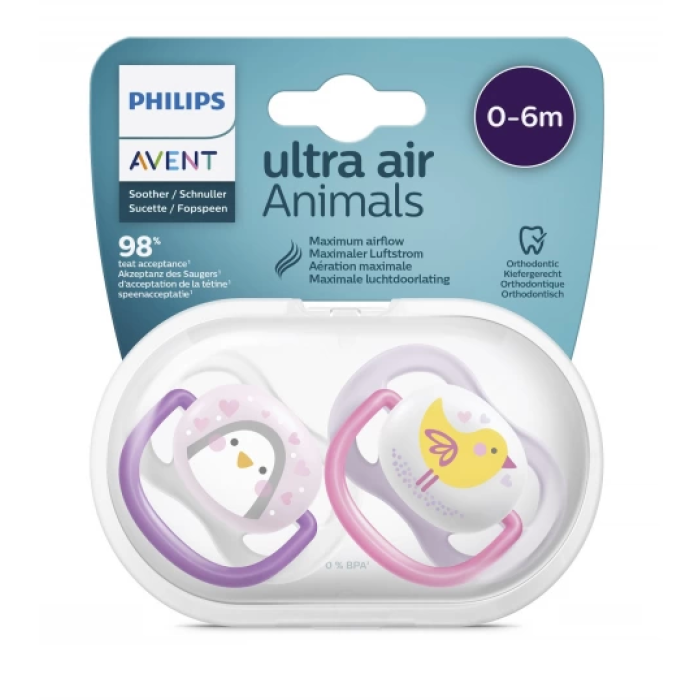 BFS     Avent Ultra Air Emzik 0-6 Ay Kız