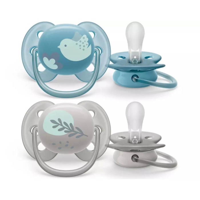 BFS   Philips Avent Ultra Yumuşak Emzik 6-18 Ay Erkek