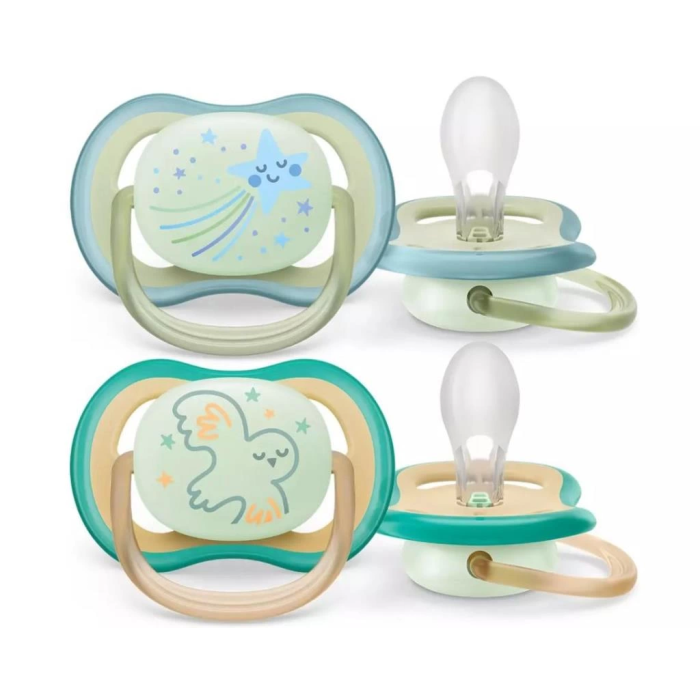 BFS   Philips Avent Ultra Air Gece Emzik 0-6 Ay Erkek