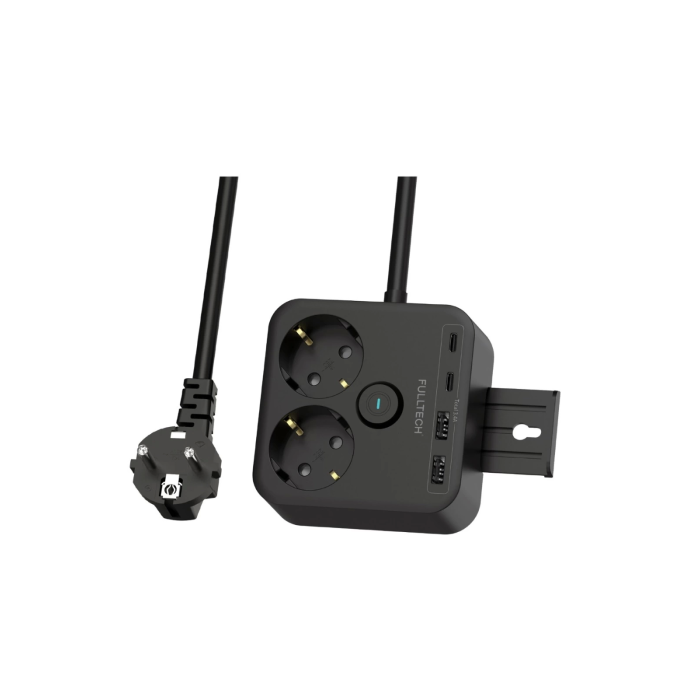 BFS Termal Akım Korumalı Isıya Dayanıklı 2’li Du Tipi Priz 2x Usb 2x Type-c