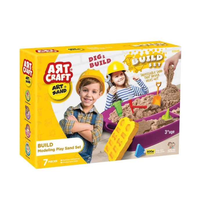 BFS   03949 Artsand İnşaat Kum Seti 600 gr -Fentoys
