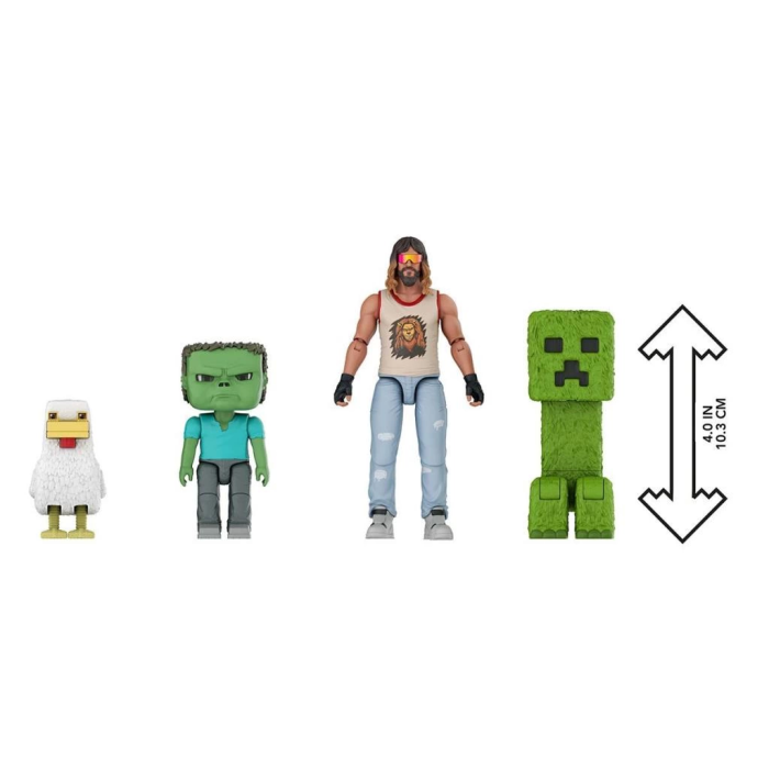 BFS  JGG68 Minecraft Film Figürleri - Çoklu Paket