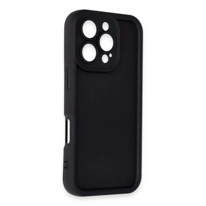 BFS  iPhone 16 Pro Kılıf Viera Silikon - Siyah